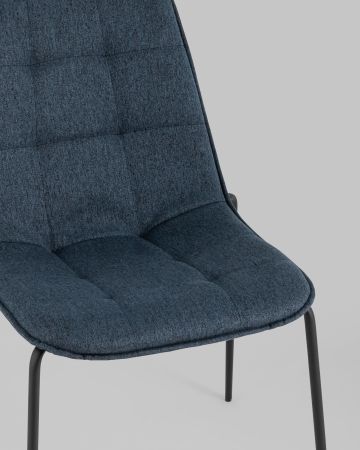Стул Мелани рогожка синий