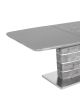 Стол обеденный Гамбург раскладной 160-200*90 серый