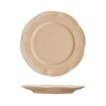 Тарелка d 21 см h2,5 см Aristocrat Peach Tea Noble [6]