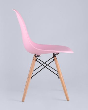 Стул Eames DSW розовый