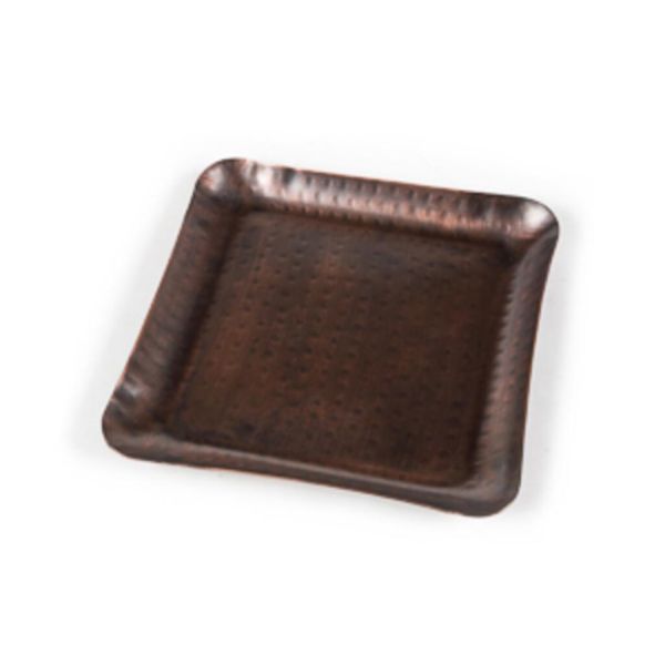 Блюдо квадратное 20*20 см (поднос) "Antique" нерж. под медь P.L. Proff Cuisine