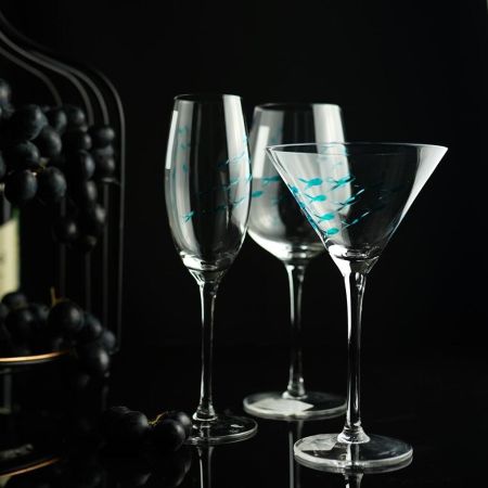 Рюмка коктейльная 280 мл Мартини "Abyss" d 11,5 см h18,5 см P.L. - BarWare [4]