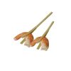 Вилочка коктейльная "Пинцет" 9 см, бамбук, 100 шт Garcia De Pou