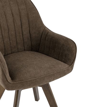 Стул вращающийся MANS коричневый 2 шт.