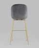 Стул барный Beetle со спинкой серый