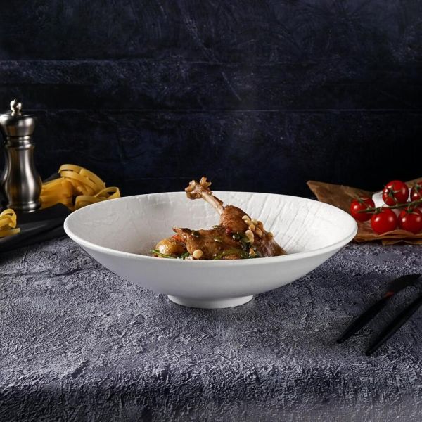 Салатник 1300 мл d 25 см h6,8 cм White Raw Wood P.L. Proff Cuisine [3]