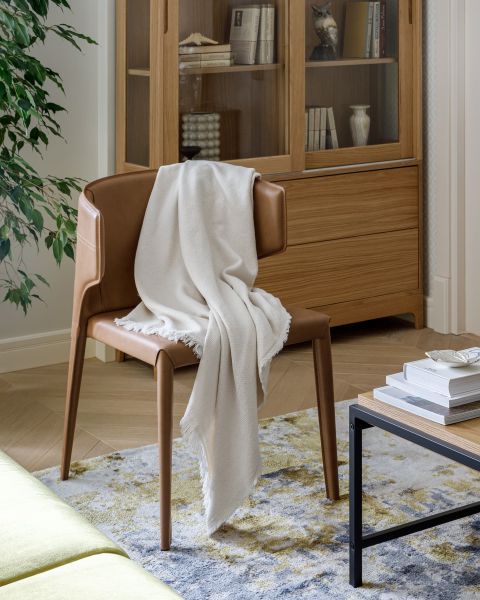 Стул Арманд экокожа коричневый