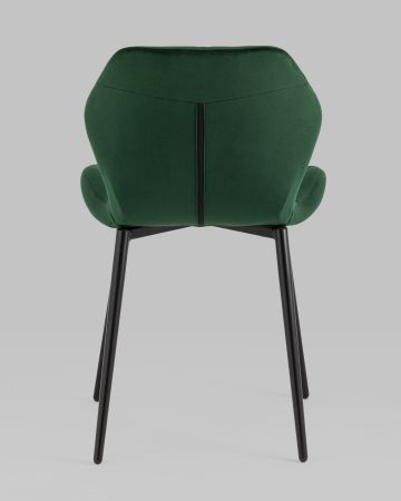 Стул Эдвин велюр зелёный