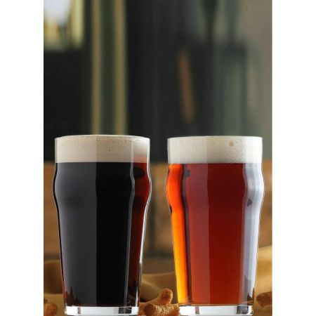 Бокал для пива 570 мл "Ноник" d 8,2 см h15,3 см Beer LAV [6]