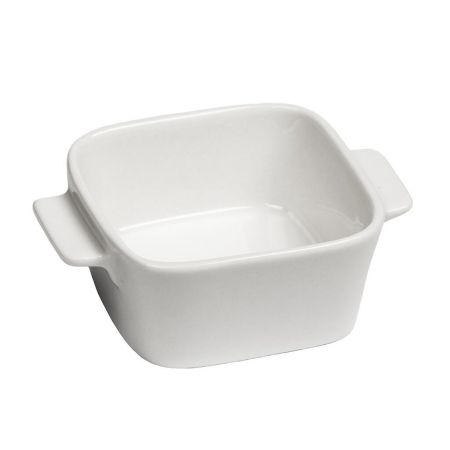 Соусник 60 мл 7*7 см h3,3 см Mini Mix с ручками белый фарфор P.L. Proff Cuisine [6]