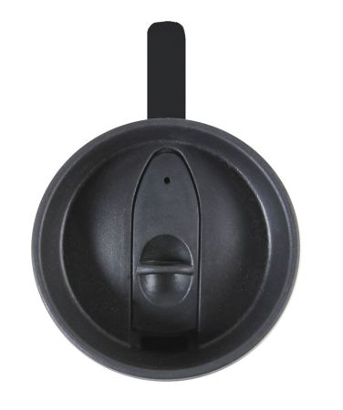 Термокружка  0.4 л черная, металл и пластик