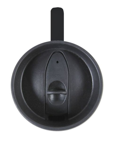 Термокружка  0.4 л черная, металл и пластик