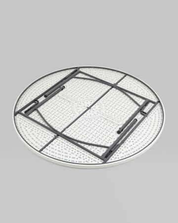 Стол круглый складной пластиковый Кейт 180