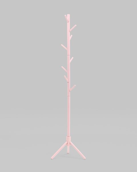 Вешалка напольная Hook розовый
