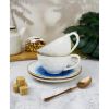 Чайная пара 240 мл d 10 см h5 см голубая фарфор "The Sun Eco" P.L. Proff Cuisine [1]