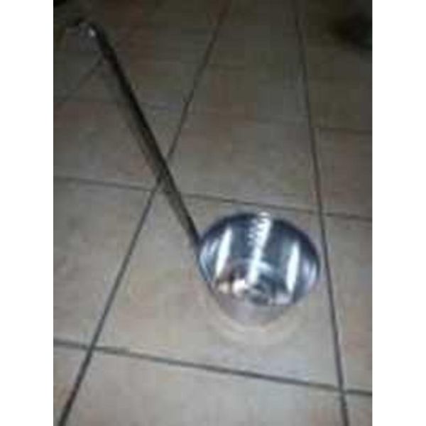 Половник 1 л мерный d 15,3 см h8 см l 33,5 см с 4-мя насечками нерж P.L. Proff Cuisine