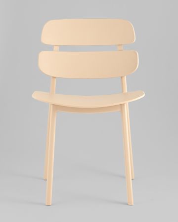 Стул обеденный Tony пластик желтый