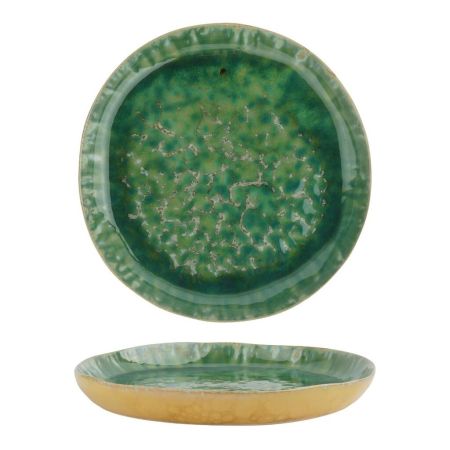 Тарелка с бортом d 22 см h2,7 см Green Frutti di Mare P.L. [1]