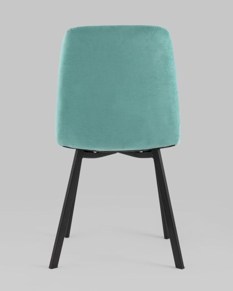 Стул Oliver Square велюр мятный