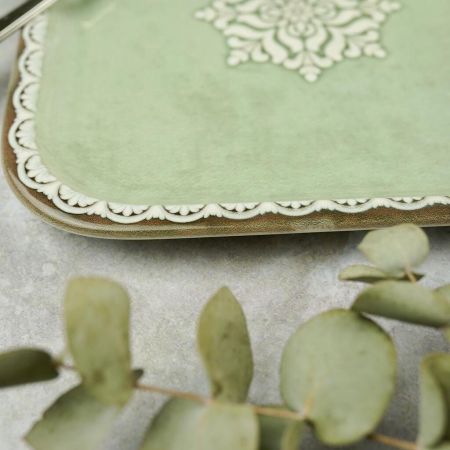 Тарелка квадратная 23*23 см Rome By Bone Innovation [1]