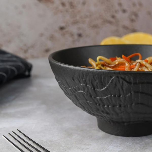 Салатник 300 мл d 13 см h6 см Black Raw Wood P.L. Proff Cuisine [6]