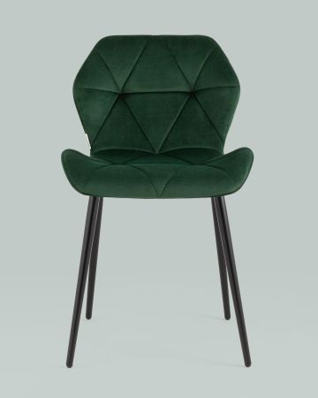 Стул Эдвин велюр зелёный