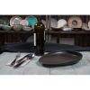 Блюдо овальное 26,5*20 см h4,5 см Smooth Black Raw Stellar P.L. Proff Cuisine [3]
