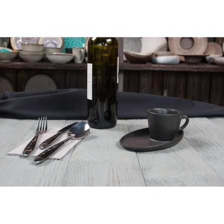 Кофейная пара 100 мл d 6,8 см h6 см Espresso Black Raw Stellar P.L. Proff Cuisine [6]