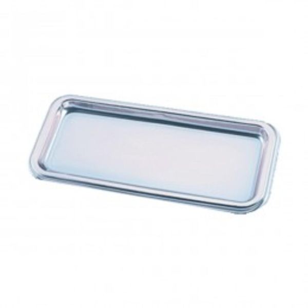 Поднос сервировочный, 16*35 см, серебряный, РЕТ, 10 шт/уп, Garcia de PouИспания