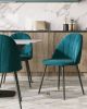 Стул Логан велюр изумрудный